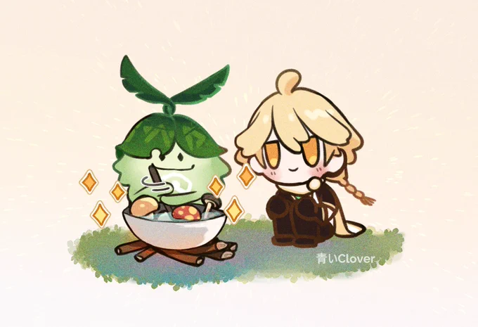 I spent half of my Saturday for Archon quest, but these Aranara quests took me a whole Sunday and I'm not yet done ahahhaha but it was so nice ;w; the festival also nice... Sumeru is awesome#原神 