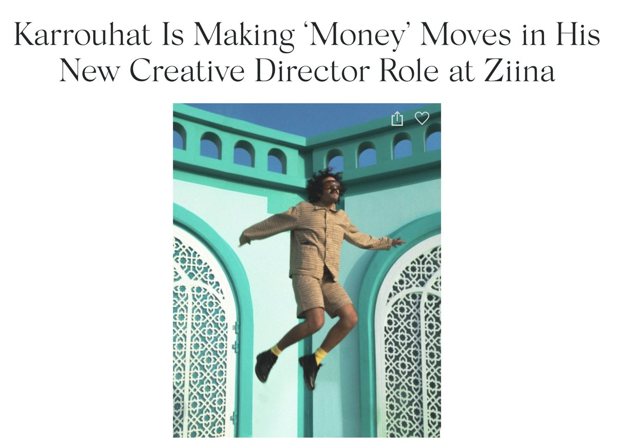 At #ANIM, we invest in the best teams. This is why we are thrilled to see <a href="/ZiinaMENA/">Ziina زينة</a> bring on the creative genius, <a href="/KarrouhatStudio/">Karrouhat</a> (Basil Alhadi), as Creative Director to scale peer-to-peer #payments across the #UAE 🇦🇪. Welcome to the ANIM family! 👪

savoirflair.com/living/607601/…