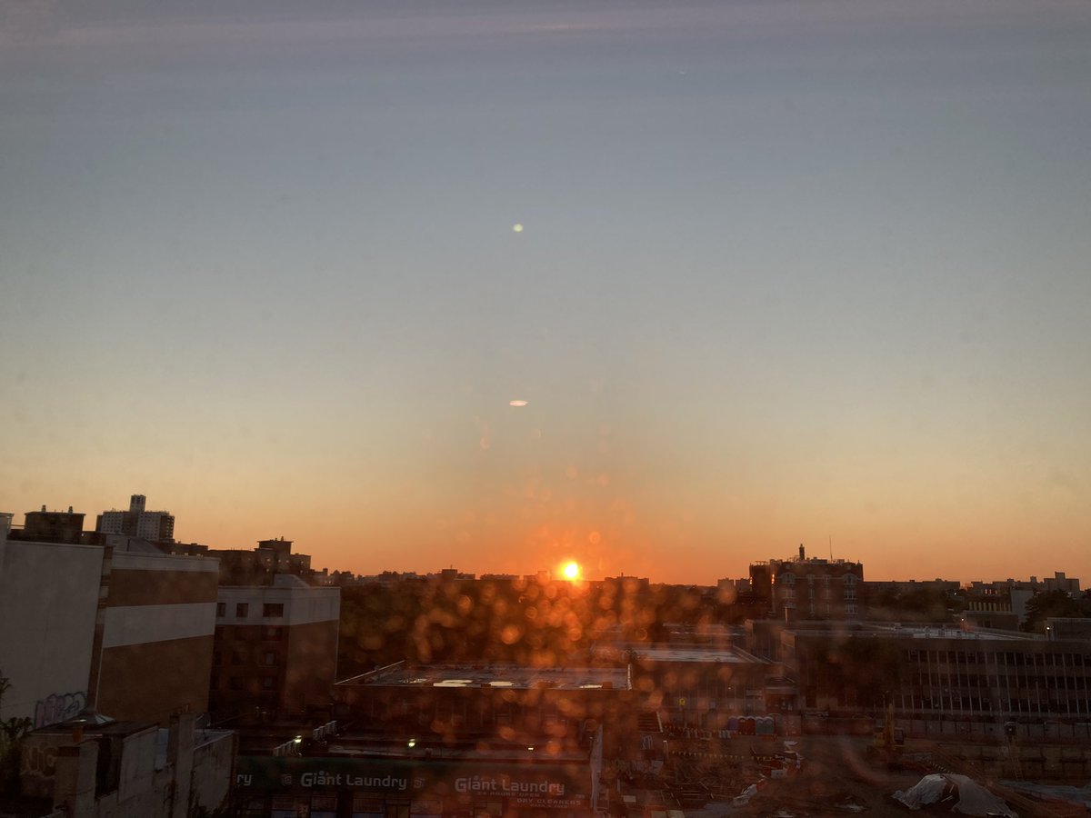 The view from my new apartment