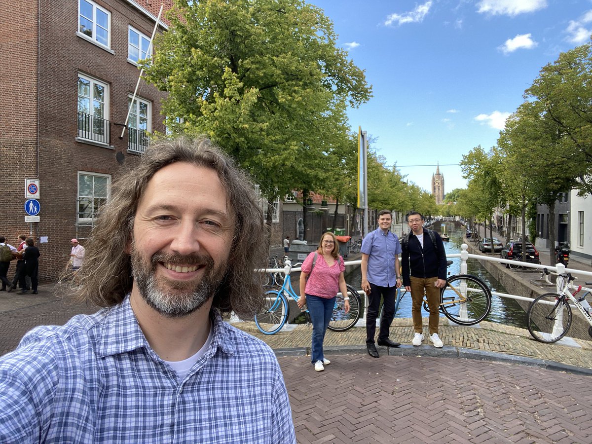 DMGrahamTHz's tweet photo. We are in Delft for #IRMMW-THz! If you are here check out some great work from Christopher, Morgan, Cheng-Han and Simmone. Mo-AM-4-2 THz Diagnostics of e-Beams, We-AM-1-4 PPLN Wafer Stacks, Th-AM-2-2 and Th-P-33 on Spintronic THz Emitters. @UoMPhysics @cockcroft_news @PSI_UoM https://t.co/92ucqM2yjn