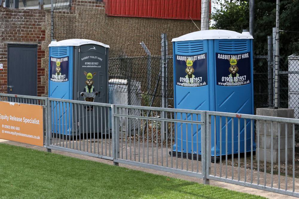 Worthing FC (@worthingfc) on Twitter photo 🚽 PORTALOO’S
Our good friends at <a href="/RabbitGroup/">Rabbit Group</a> have provided us with extra toilet facilities in the South-West corner of the ground 👍
#WeAreWorthing 🐟🔴 🚽 PORTALOO’S
Our good friends at <a href="/RabbitGroup/">Rabbit Group</a> have provided us with extra toilet facilities in the South-West corner of the ground 👍
#WeAreWorthing 🐟🔴
