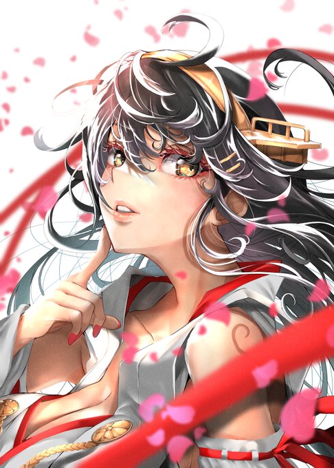 榛名

 #自分の好きなキャラ一人の画像を四枚貼る
#艦これ 