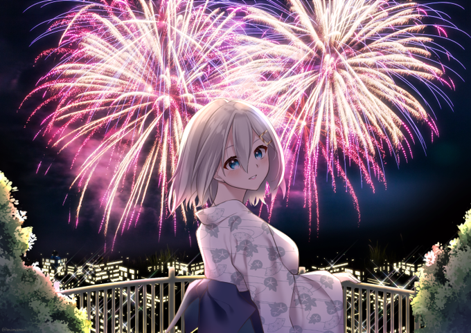 花火の時期なので🎆🎇 