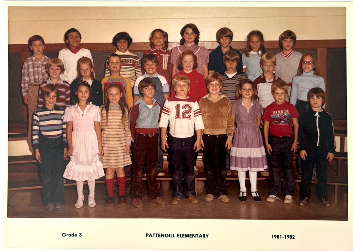 Berkley Historical Museum (@berkleymuseum) on Twitter photo 3rd grade <a href="/PattengillEl/">Pattengill El</a> class from 1981- 82. The museum has recently obtained photos for all the Pattengill classes from 1971-1984. We have similar collections for the other #Berkley schools, but not all. Our goal is to have a complete collection for all <a href="/BerkleySchools/">Berkley Schools, MI</a> 3rd grade <a href="/PattengillEl/">Pattengill El</a> class from 1981- 82. The museum has recently obtained photos for all the Pattengill classes from 1971-1984. We have similar collections for the other #Berkley schools, but not all. Our goal is to have a complete collection for all <a href="/BerkleySchools/">Berkley Schools, MI</a>