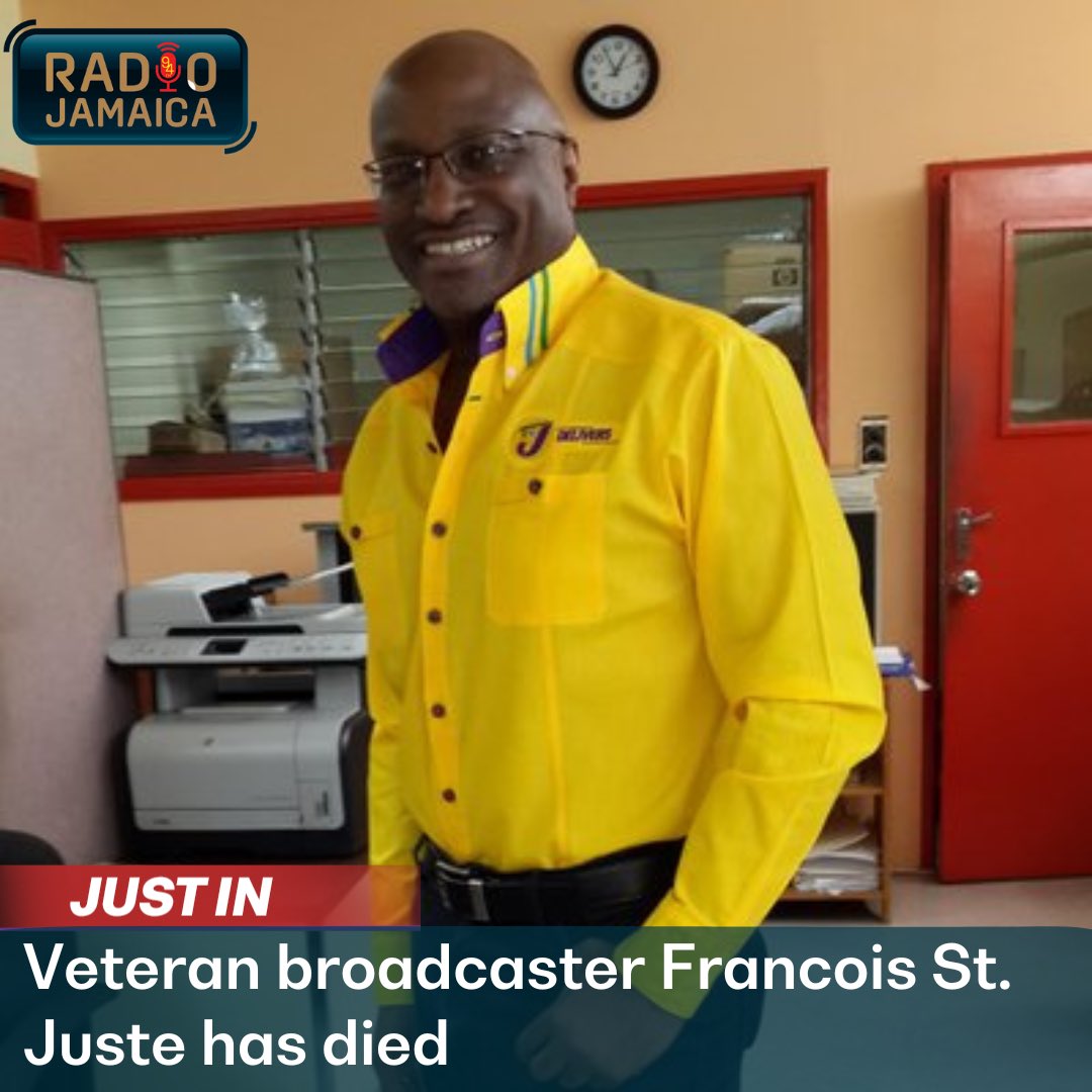 Radio Jamaica 94 FM on Twitter "Veteran broadcaster Francios St. Juste