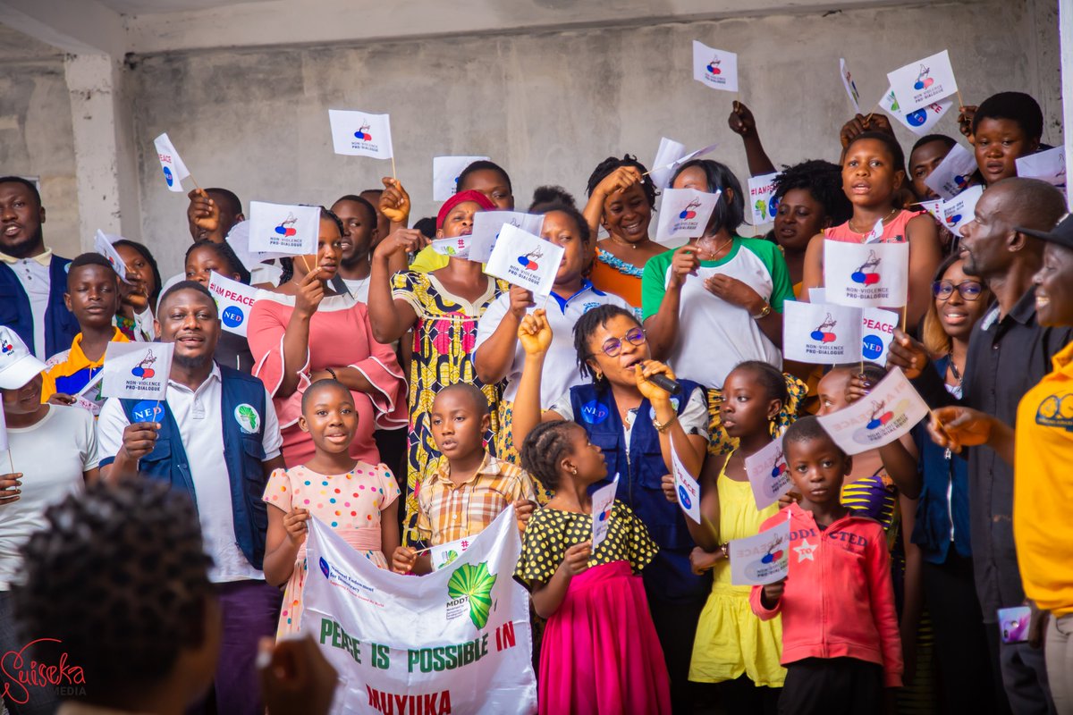 mddtcameroon's tweet photo. It's over 5years &amp; civilians are still trapped in thorns of conflict in NW &amp; SW. @mddtcameroon @NEDemocracy  creating safe spaces &amp; youth hubs through cultural animation, mobilizing youths to restrain from violence &amp; advocate against radicalization. #endanglophonecrisis https://t.co/jrWGCGcT0M