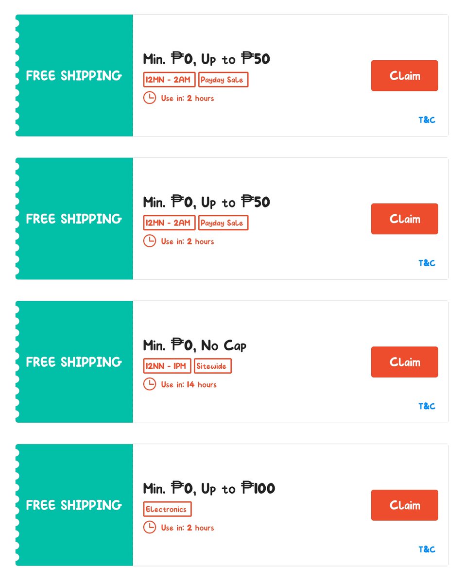 ShoppingDayPH's tweet photo. ShopeePayDay Vouchers Drop!
Claim your 10x Free Shipping &amp; 10% more Discount Vouchers!

Claim: https://t.co/Z49CGLtkjV

Claim muna lahat Shopee Fam!
#ShopeePH #ShopeeFinds https://t.co/7nEuq5RUNT