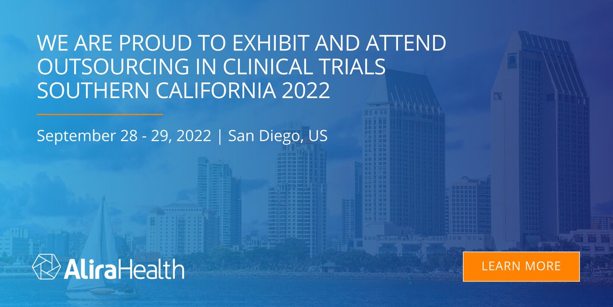 AliraHealth's tweet photo. We're pleased to exhibit and attend Outsourcing in #ClinicalTrials Southern California 2022. Learn about the unparalleled support and value we offer at every stage of your corporate and product evolution. We look forward to seeing you at booth 8! https://t.co/E1FQiYvjDl #octsocal https://t.co/qebrTd3HSI