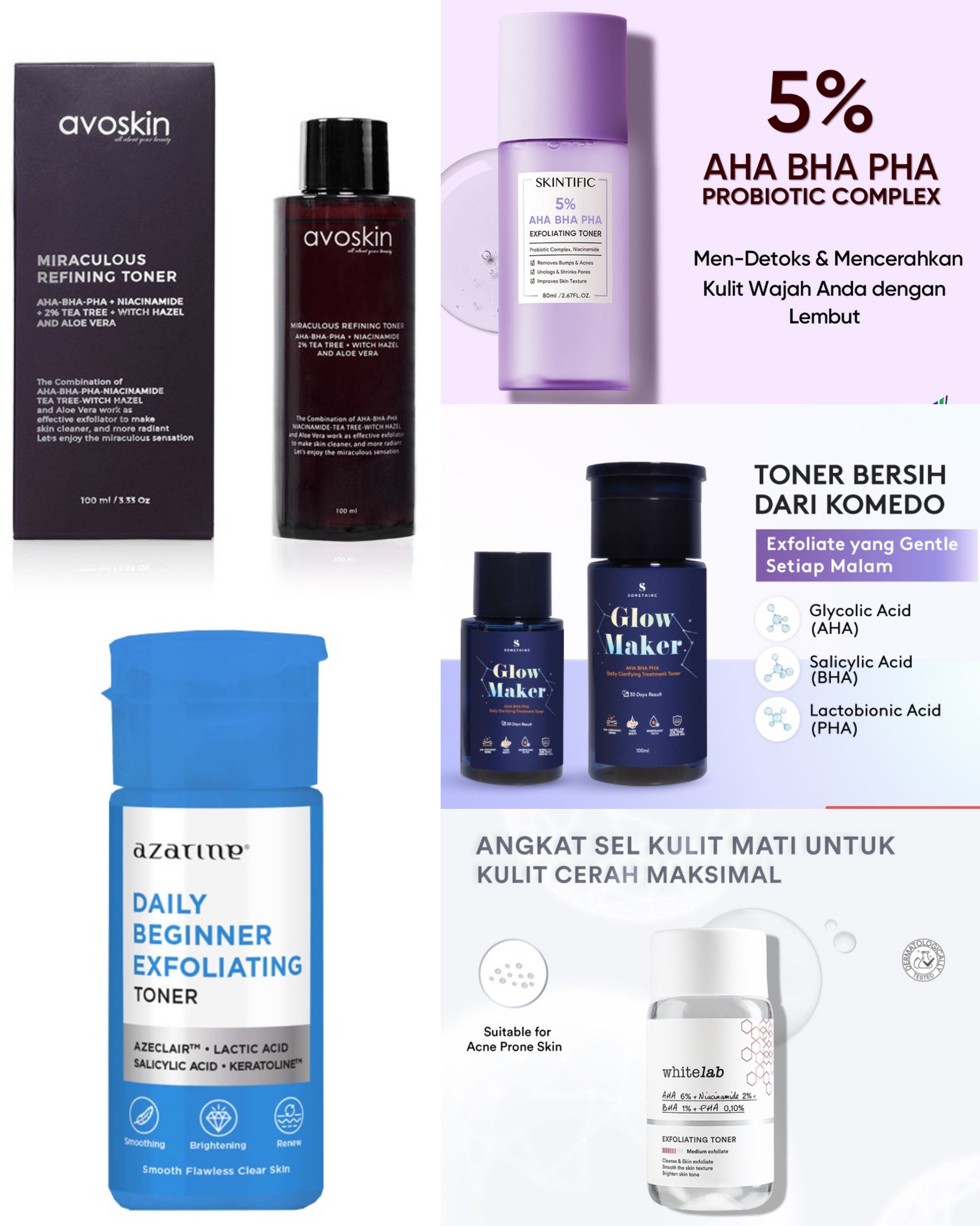 something you would love♥️ on Twitter " REKOMENDASI EXFOLIATING TONER TERBAIK Say no more to