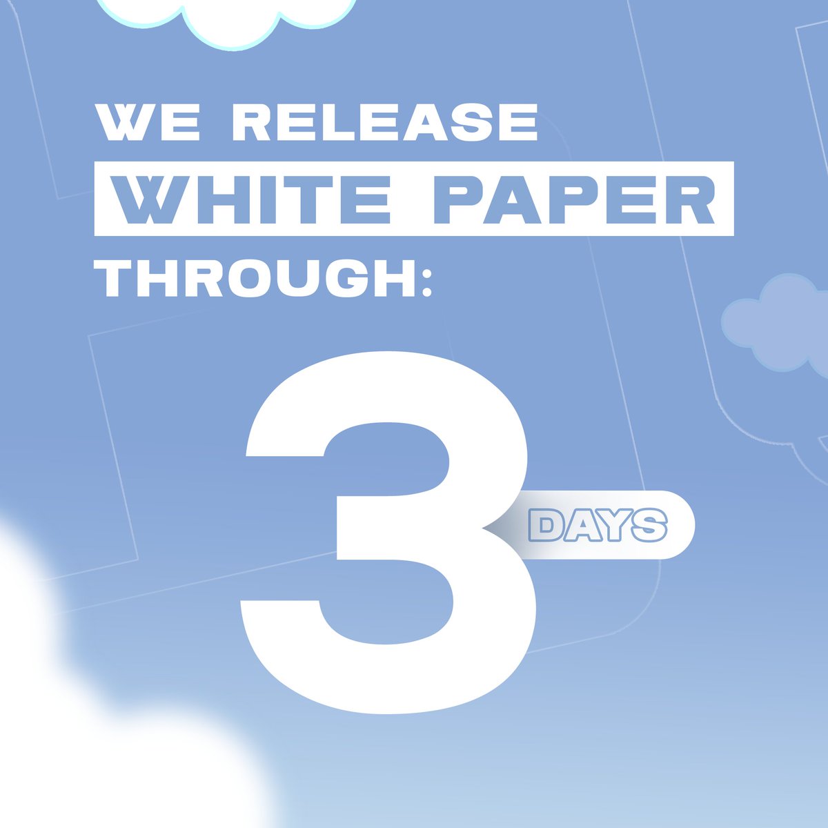 communityofbro's tweet photo. 3 days left before the White Paper release! 💙💌
.
.
#nft #collectibles #OpenSeaNFT #nftcommunity #cbc #whitepaper https://t.co/bTnyJJvkXB