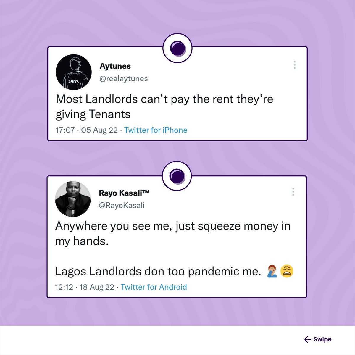 PropertyProNG's tweet photo. "Lagos Landlords will never cease to dissapoint you"😤 - An everyday phrase used by Lagosians
Here are some stories as told by Lagosians and the stories never end.
Enjoy!😆🙃
#propertypro #landlord #househunting #lagosians https://t.co/CRRuD1pDo0