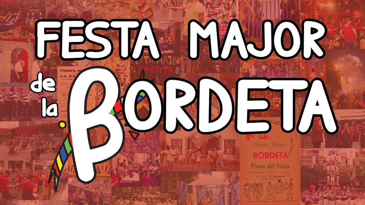 BCN_SantsMont's tweet photo. 🎉 Aquesta setmana el barri de #laBordeta agafa el relleu de #Sants i celebra la seva Festa Major.

📣 Pregó dijous amb Lluïsa Puigardeu, 🎆 correfoc divendres i quatre dies de festa als carrers i places!

ℹ️ https://t.co/wNXVjujwWo #laBordetaSuma https://t.co/SZJR2p2Sk8