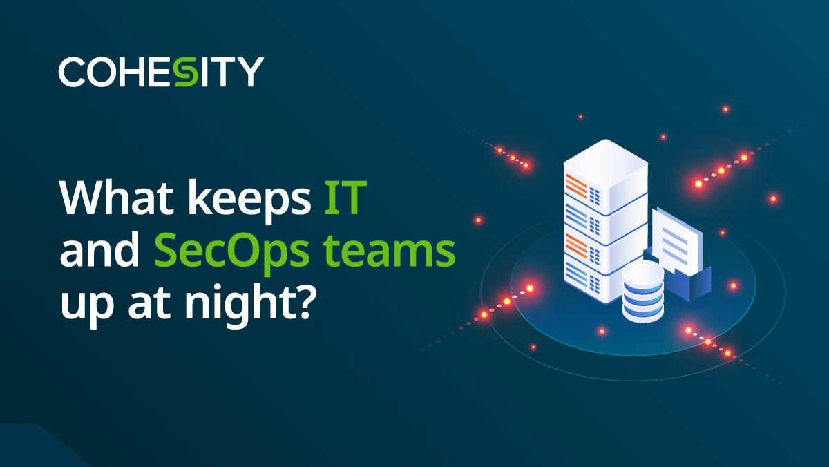 In our recent #datasecurity survey, nearly half of respondents say their company relies on outdated #backup and recovery infrastructure — in some cases dating back to the 1990’s 😨 — before today’s sophisticated cyberattacks! cohesity.co/3Tpbv3V