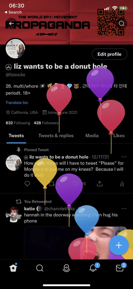 bbbearliz's tweet image. Day 255: Please Jooheon it’s my birthday look @OfficialMonstaX #MONSTAX #youproblem