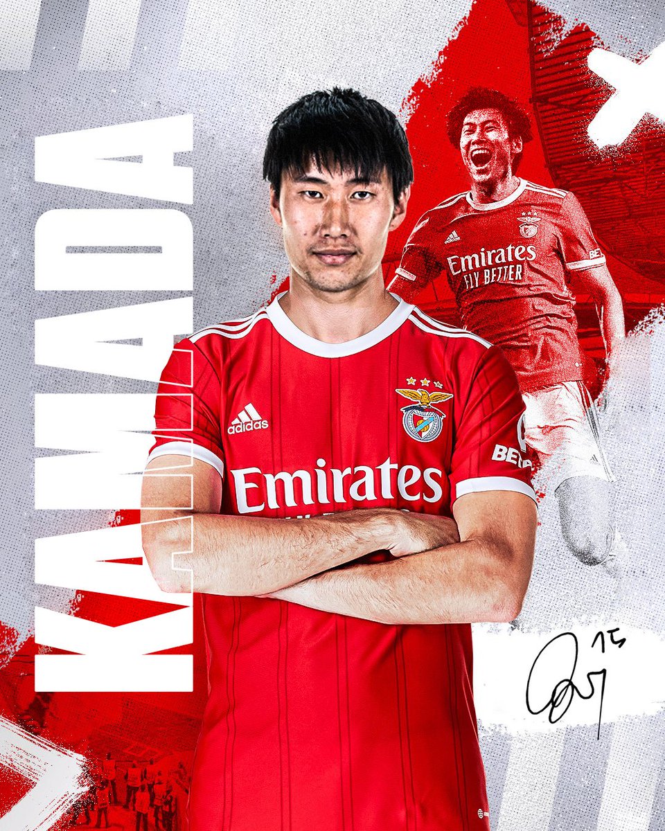 SLBentica's tweet photo. 🇯🇵✍️ Bem-vindo, Daichi Kamada

#EPluribusUnum || #Kamada https://t.co/0IhrUQGxdD