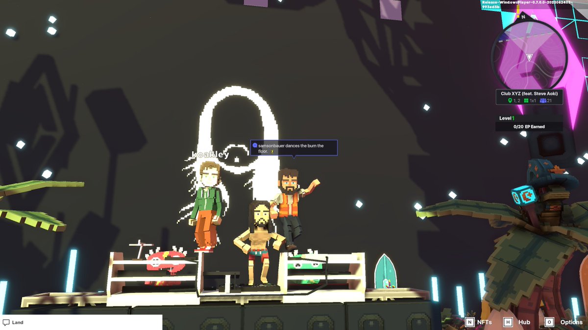 bauer_samson's tweet photo. @TheSandboxGame @steveaoki I just participated in the #SandboxAlphaS3Giveaway for a chance to win 500 SAND! On stage with Steve Aoki, check out my screenshot below!
👇

BURN THE FLOOR WITH DJ STEVE AOKI
#SteveAoki
#SandboxAlphaS3 
#SandboxAlphaS3Giveaway https://t.co/1UbWsRQKWr