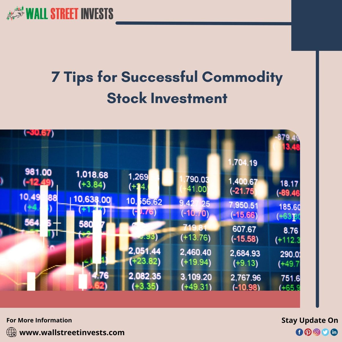 WS_INVESTS's tweet photo. 𝟳 𝗧𝗶𝗽𝘀 𝗳𝗼𝗿 𝗦𝘂𝗰𝗰𝗲𝘀𝘀𝗳𝘂𝗹 𝗖𝗼𝗺𝗺𝗼𝗱𝗶𝘁𝘆 𝗦𝘁𝗼𝗰𝗸 𝗜𝗻𝘃𝗲𝘀𝘁𝗺𝗲𝗻𝘁

𝗥𝗲𝗮𝗱 𝗠𝗼𝗿𝗲: https://t.co/dUr4D2eG8l

#BestCommoditiesToTradeToday #BestCommodityStocksSolutions #BestCommodityStocksNews #CommoditiesNews #WallStreetInvests #USA https://t.co/UVuPcj7JIg