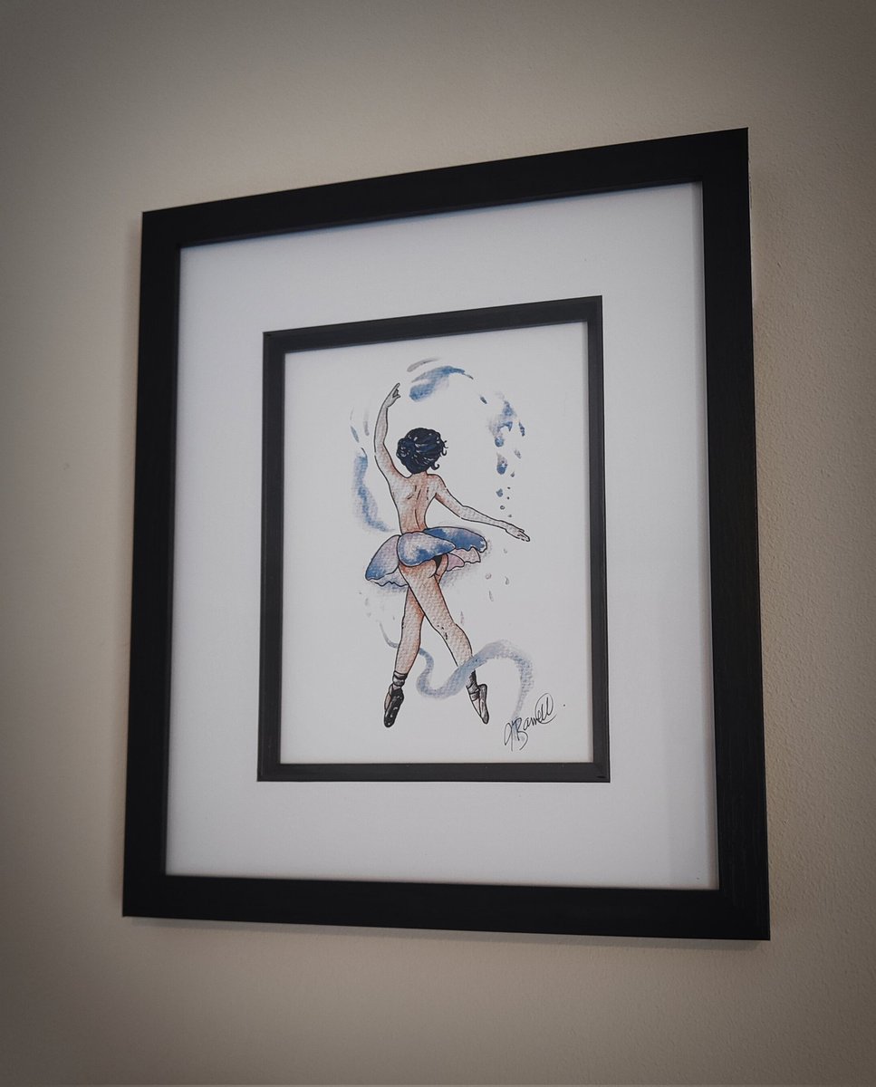 jbarrettart's tweet photo. ✨ The Ballerina print ✨

👉 Premium print made from my original watercolour and ink painting 

👉 Comes with a signed Certificate of Authenticity

 👉 Available in sizes 5"x7", A5, 8"x10" , and A4 (Etsy exclusive)

https://t.co/WaUwqlxOOU

#artistsontwitter #ballerinapainting https://t.co/udoOpGOD5L