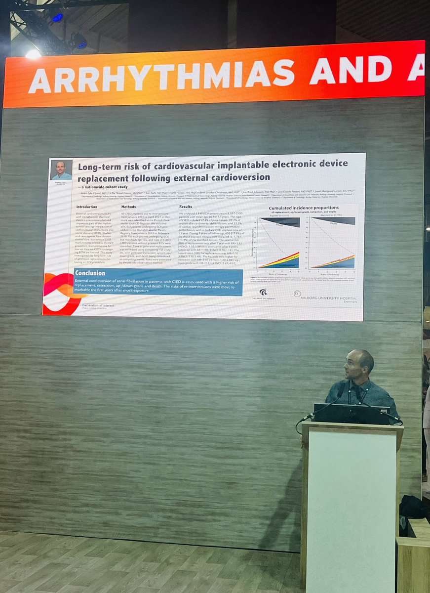 Joanna Delekta (@joannadelekta) on Twitter photo Great presentation by <a href="/anderselgaard/">Anders Fyhn Elgaard</a> from Aalborg University Hospital about the effect of external cardioversion on CIED 💪🫶 #esccongress2022 #DCSESC2022 Great presentation by <a href="/anderselgaard/">Anders Fyhn Elgaard</a> from Aalborg University Hospital about the effect of external cardioversion on CIED 💪🫶 #esccongress2022 #DCSESC2022