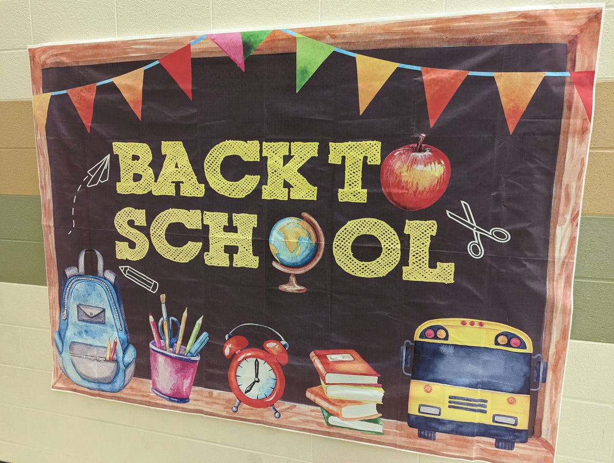 UCPSNC's tweet photo. Welcome back, @newtownesnc Hawks! We hope your first day of school is filled with excitement! @AGHoulihan #UCPSBacktoSchool https://t.co/N1aIHOWMzV
