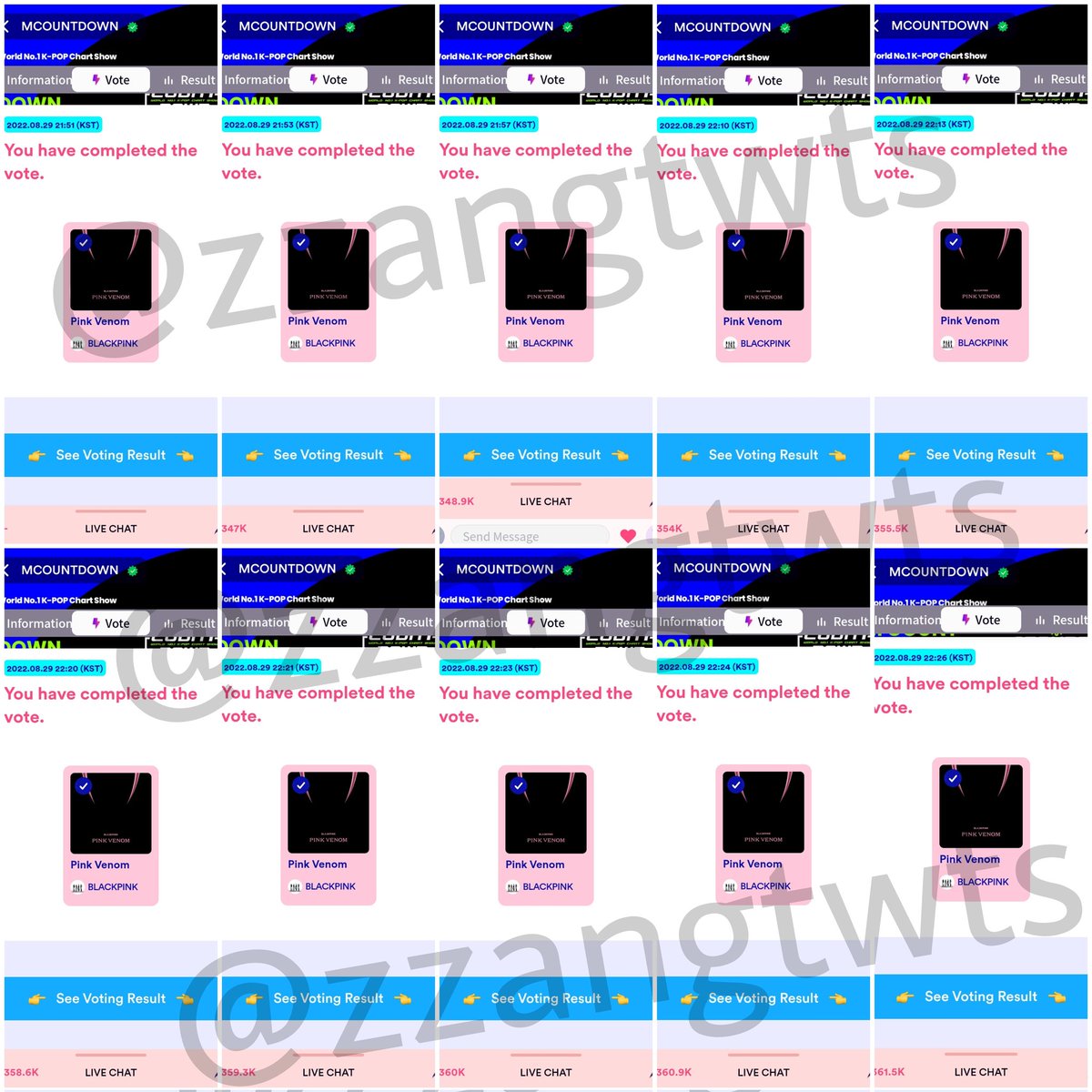 - 20 votes for #BLACKPINK 🎉

#zzanggives