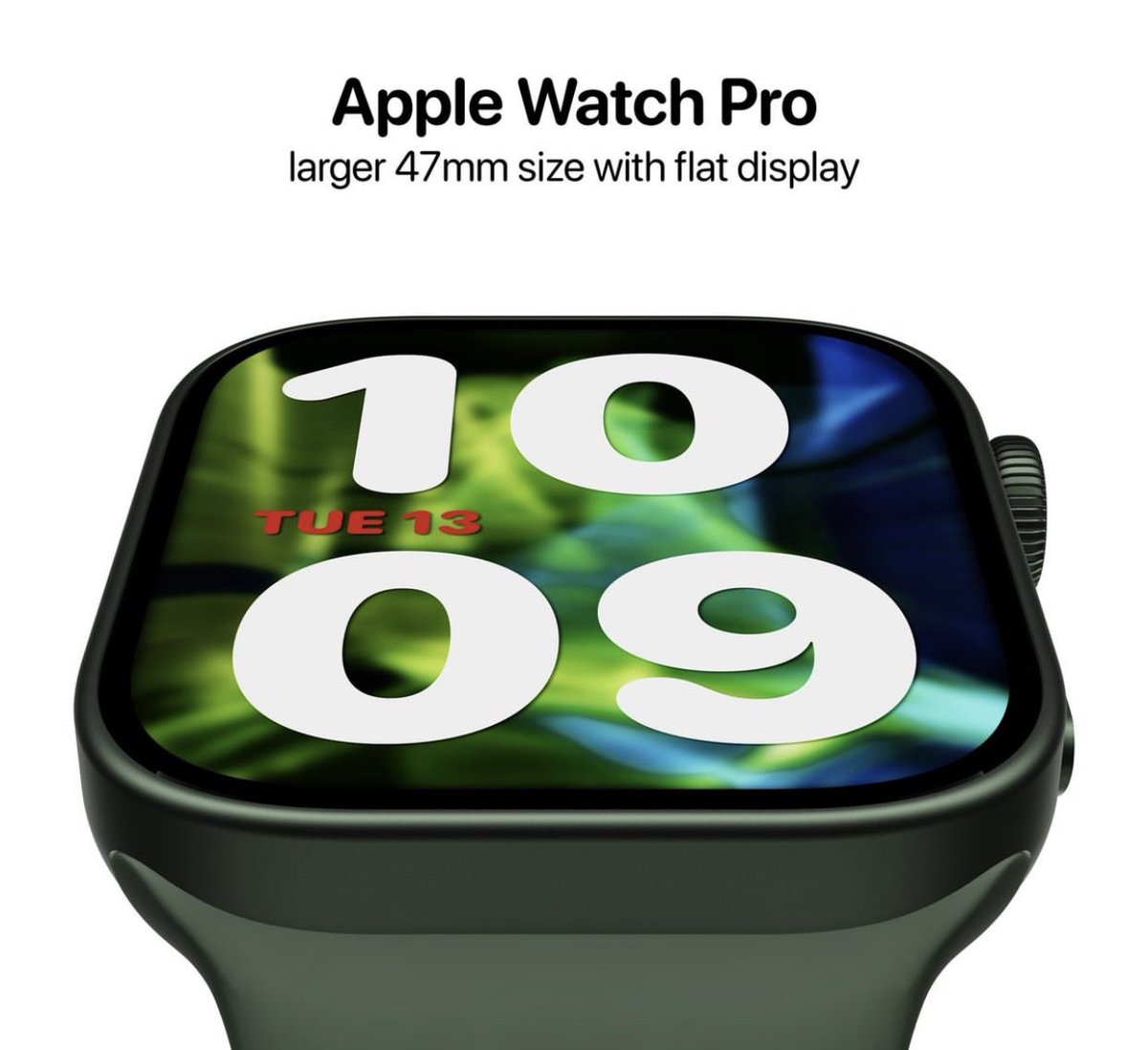 Apple Watch Pro with a 47MM display 😍