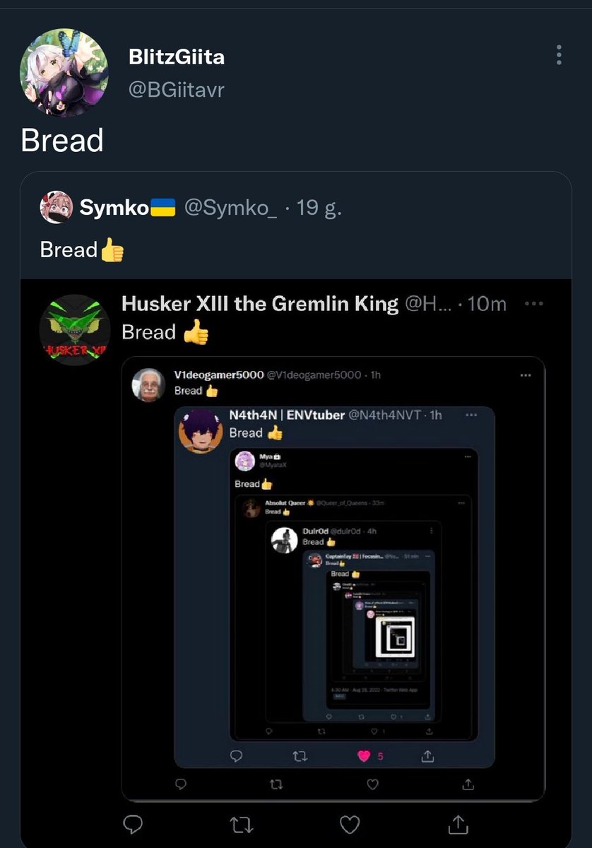 Ivylistar's tweet image. Bread 👍