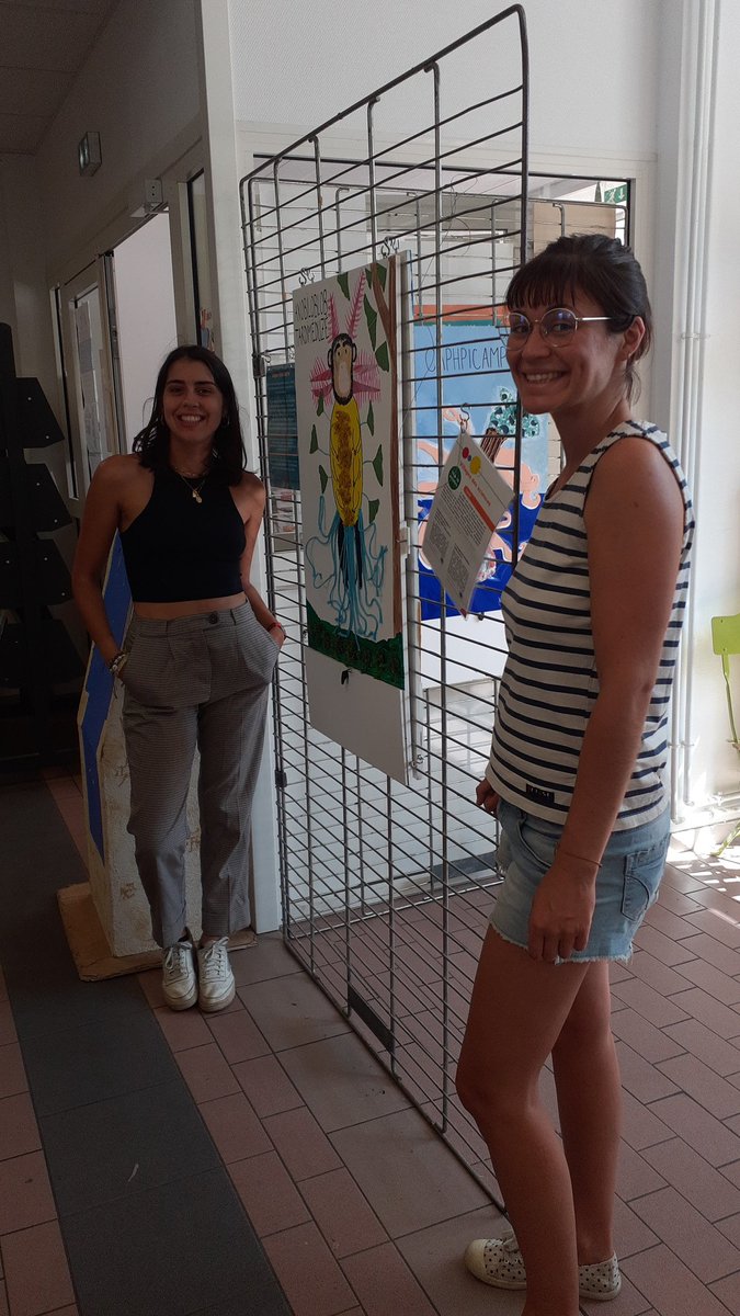 Venez découvrir l expo "super bestiaire" confectionné par des enfants <a href="/Laval_la_Ville/">Laval la Ville</a> . Des ateliers animés par le zoom. #Science