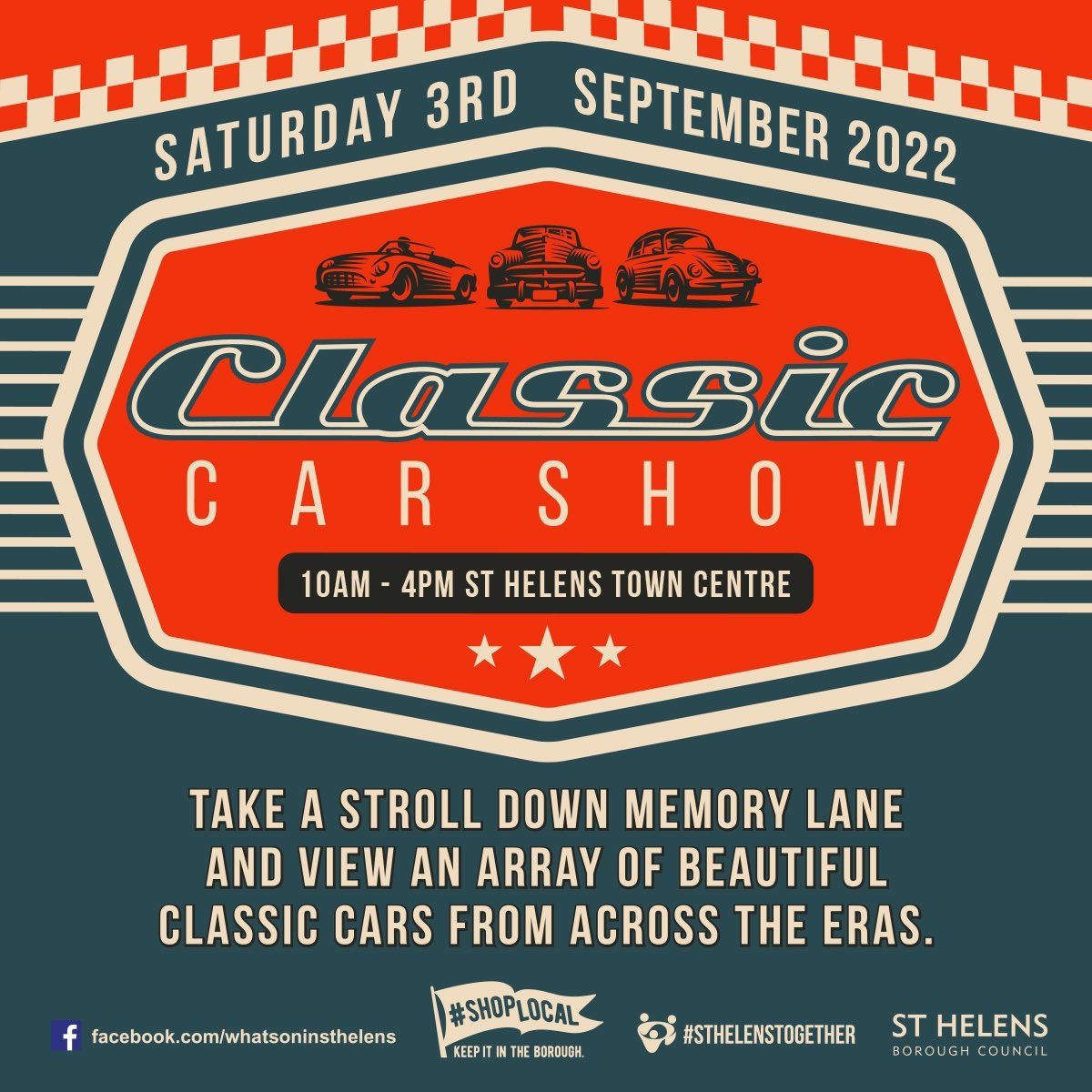 Gary_Maddock's tweet photo. It’s the #StHelens Classic Car Show this Saturday (3 Sept) in Church Square alongwith @wonderarts_nw #InTheStreet packed with FREE family fun plus Artists Together who will be encouraging people to draw or paint their surroundings! More info visit: https://t.co/RhJ44TJ9jc https://t.co/yoYqftFTfS