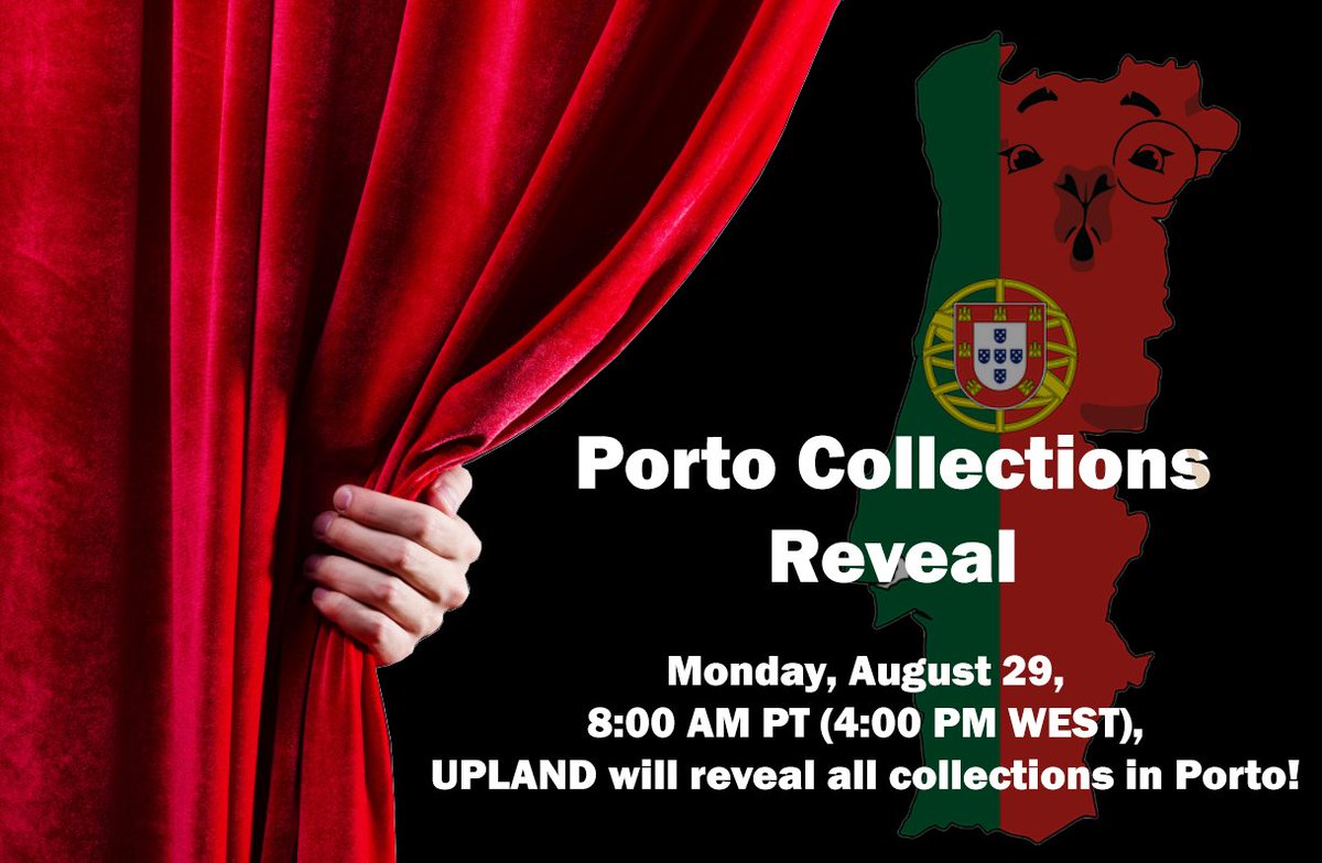 therealuplando's tweet photo. GM #Upland The Time Is Upon US! Porto Collection Reveal is Happening Today! Reply if you Land One! @Baykral58 @JasonFalls1980 @xamexavu @pikrian2
@HumanSimu1ation @DionMedici @Barrio_Upland @TrentDavis78 @metaskilltree #upland #uplando https://t.co/bMCgY85St4