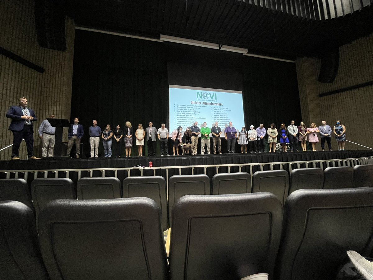 Welcome back <a href="/NCSD/">Novi Community School District</a> staff!🎉💚📚