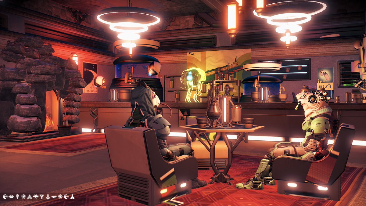 ThinkingViolet's tweet photo. #NoMansSky #NMSMeetup2022
Had so much fun visiting @PugtatoEmmet βs Three Gek Pub! What a great build! π (Euclid, normal mode.) https://t.co/DryJN4HqHJ
