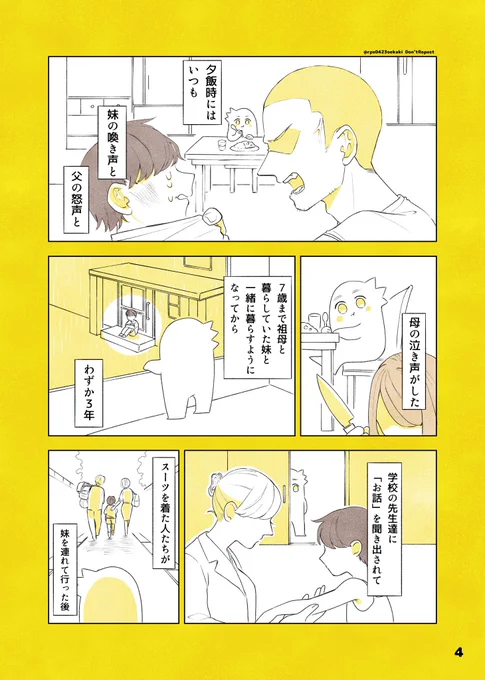 (3/2)
⚠️虐待の表現があります。フラッシュバックが起こる可能性のある方は注意をお願いします。 