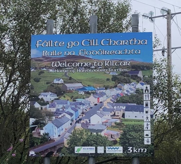 mcginley_noel's tweet photo. Our three billboards outside Kilcar , If you couldn’t find us before you will now #SWDT #Kilcar #Coastroad https://t.co/6T7qW7q2ip