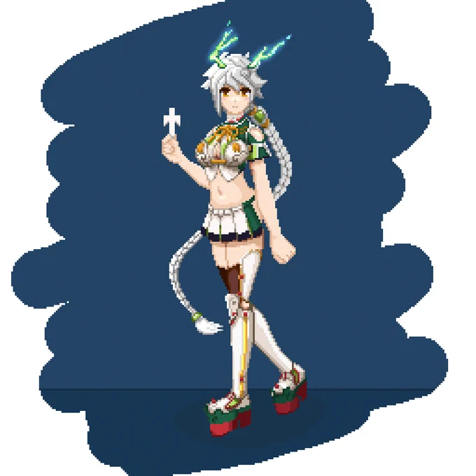#今月描いた絵を晒そう 結構頑張った来月も維持は多分むり 