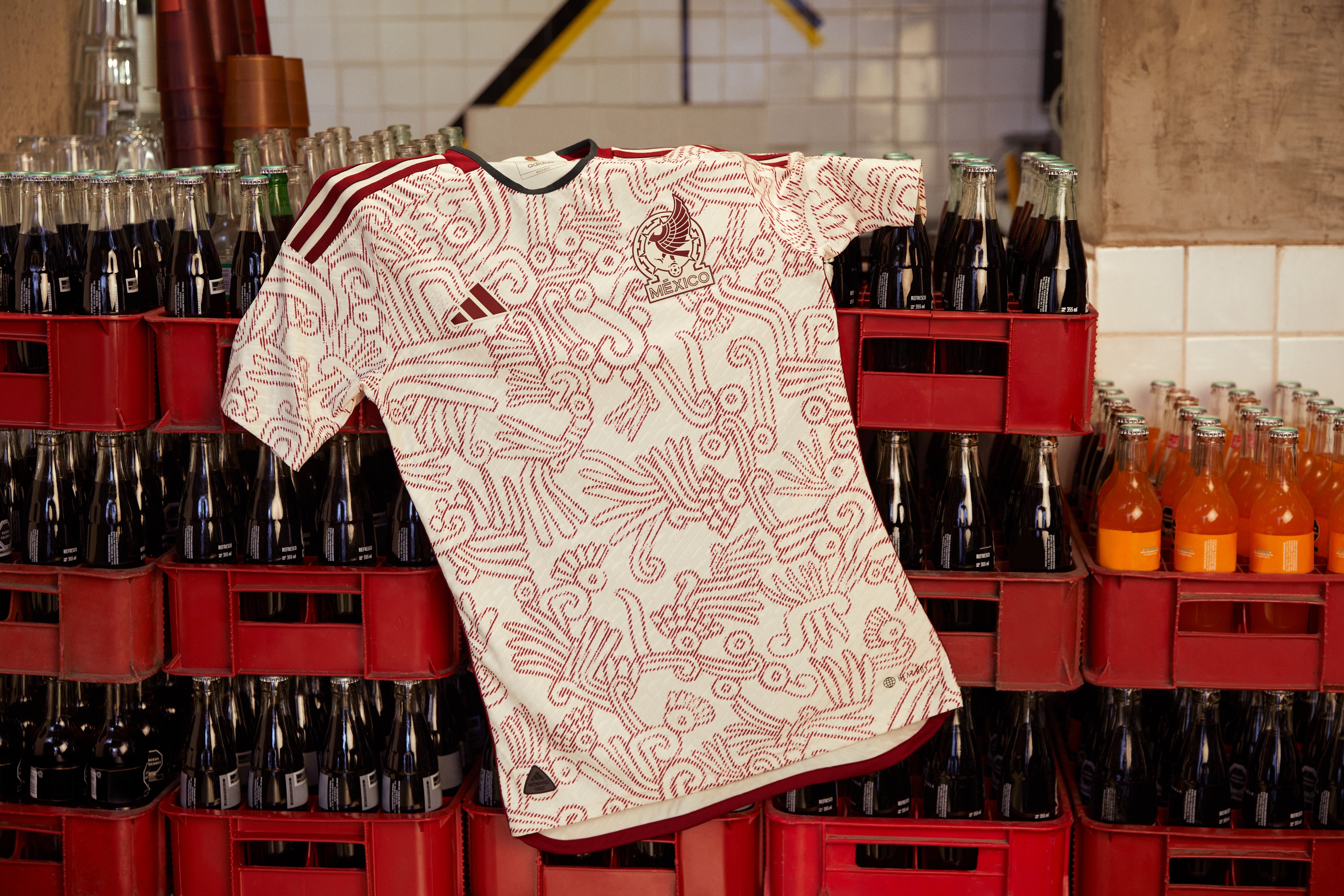 Playera seleccion mexicana blanca sale