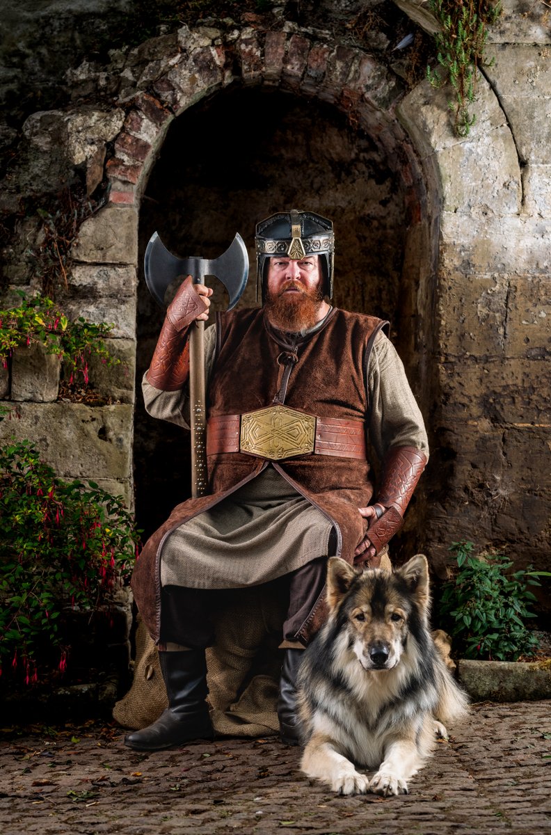 Another portrait from the Castle Courtyard

Model: Tony Lane
Stylist: @salli_gainsford 
HMUA: Sarah Eames

#barbarian #vintage #brown #leather #warrior #soldier #wolf #castle #fashion #fineartphotography #art #fineart #photography #Portrait #people_art_photo #LensCulture #history