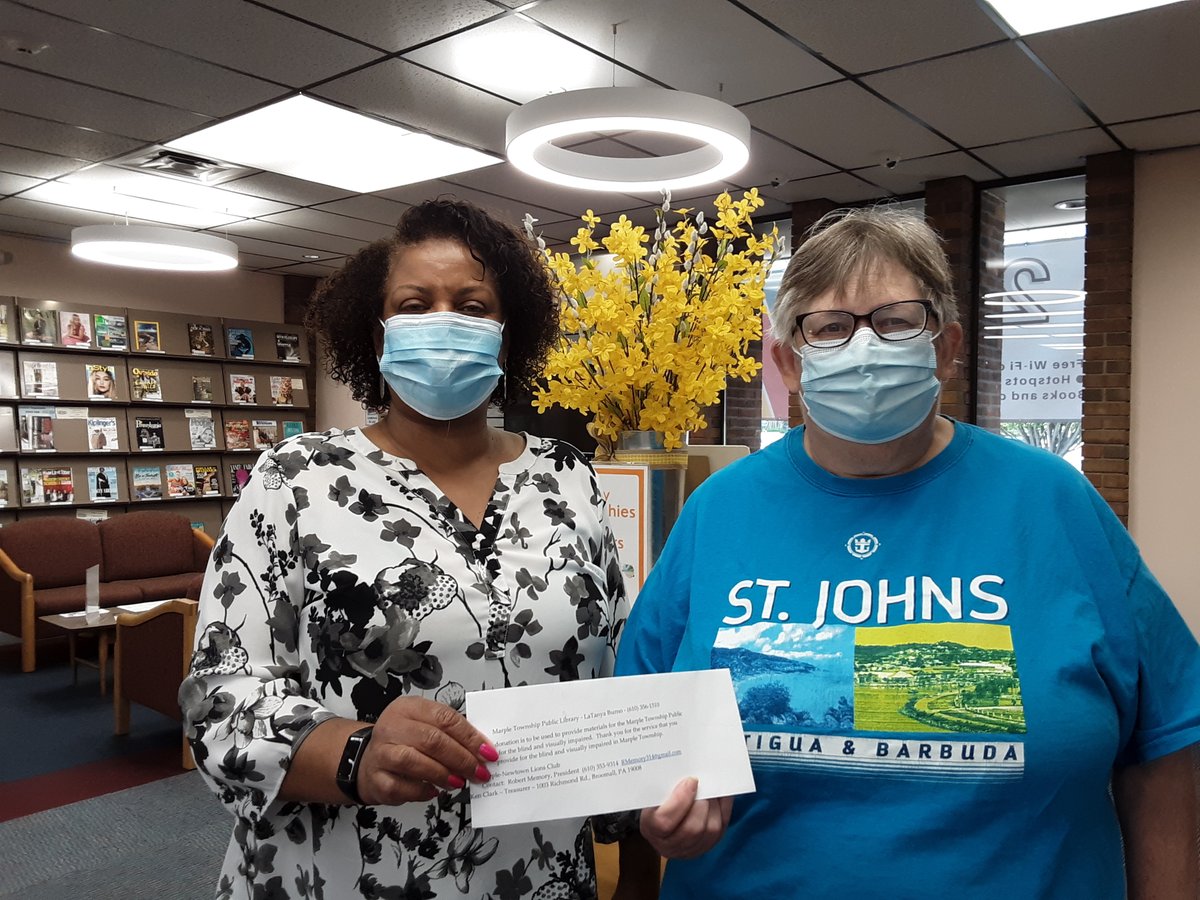 Marple Library on Twitter "THANK YOU Lions Club of Marple Newtown