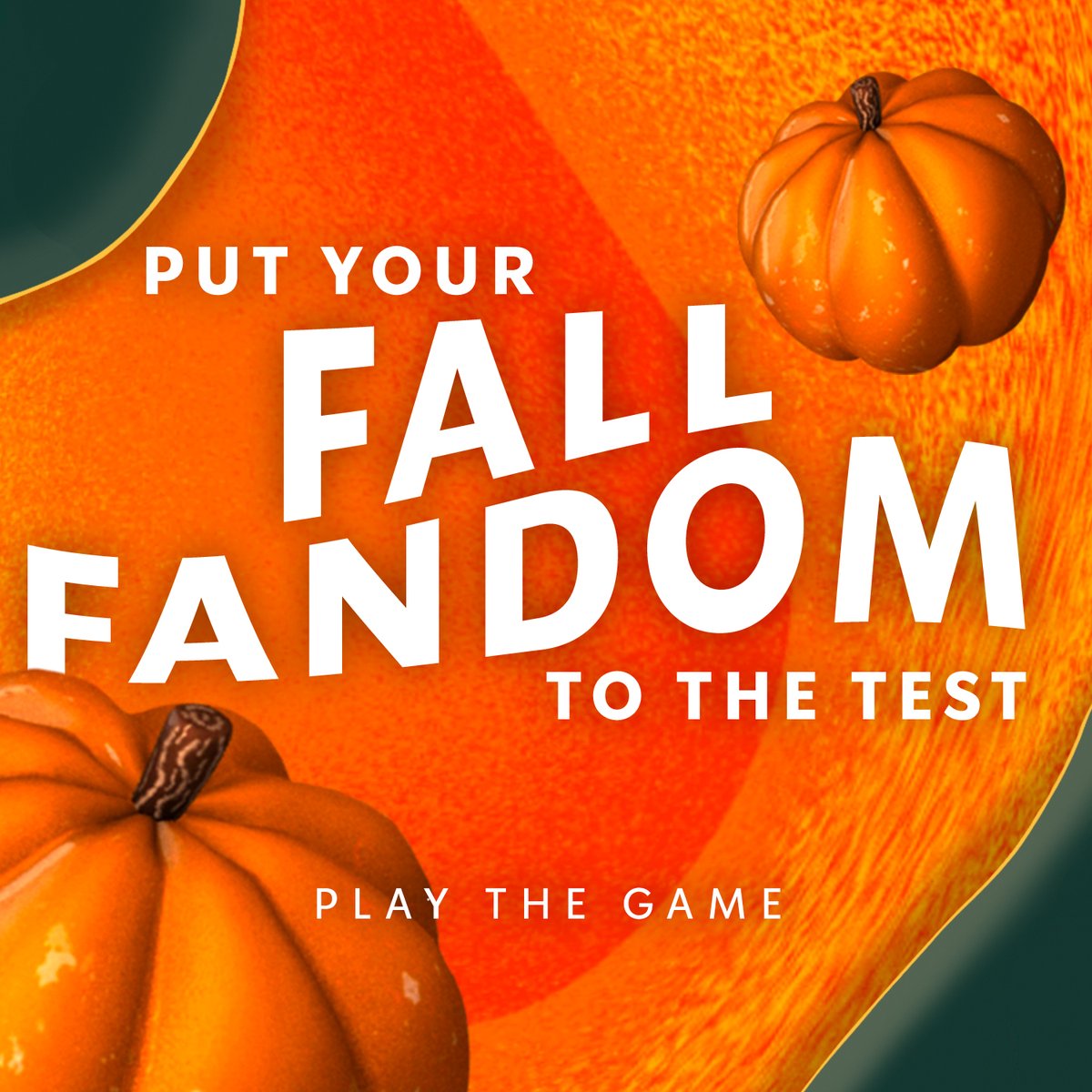 Starbucks's tweet photo. Think you're Pumpkin Royalty? Dust off your emoji keyboard and show us what you got. 🎃🍂🧣☕️ Play now at https://t.co/nr46cWghYU https://t.co/lJBpSZ3UDM