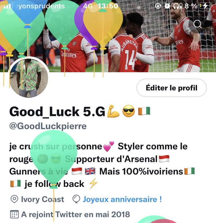 GoodLuckpierre's tweet photo. IT’S MY BIRTHDAY 🎂🎂🙏🏾THANK YOU LORD https://t.co/nRfdbsMP2Z