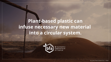 WWFBetterBiz's tweet photo. With 99% deriving from fossil fuels, plastic is polluting the planet long before it becomes trash. Learn how #plantbasedplastic can be a responsible alternative to meet our plastic needs. #BFA https://t.co/AU86XwibIg https://t.co/OABwSBMcqP