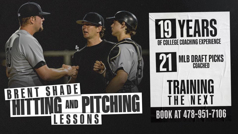 There’s no substitute for experience. With 19 years coaching at the college level, Coach Shade  knows what it takes to get to the next level. To start the “process” for your player, contact Coach Shade to book a lesson at 478-951-7106