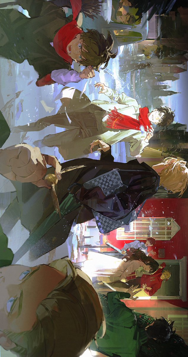 blue0period's tweet photo. #dmhp #drarry everything everywhere all at Christmas https://t.co/OYOC6ejnA2