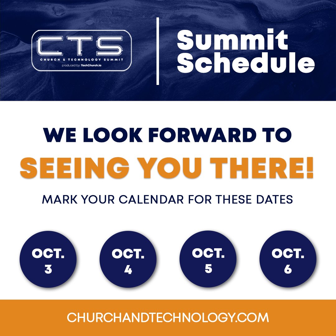 ChurchTechSum's tweet image. The ✨event of the year✨ is coming up quickly! Mark your calendar and get ready for experiences that are sure to transform💫 your #ministry 😎
#techchurch #scriptureoftheday #phoenixaz #christchurchofthevalley #CTS