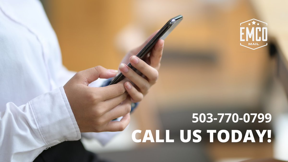 EmcoMail's tweet image. Let us quote your next mailing or print job to save you time and money. emcomail.com #pdx #pdxprinter