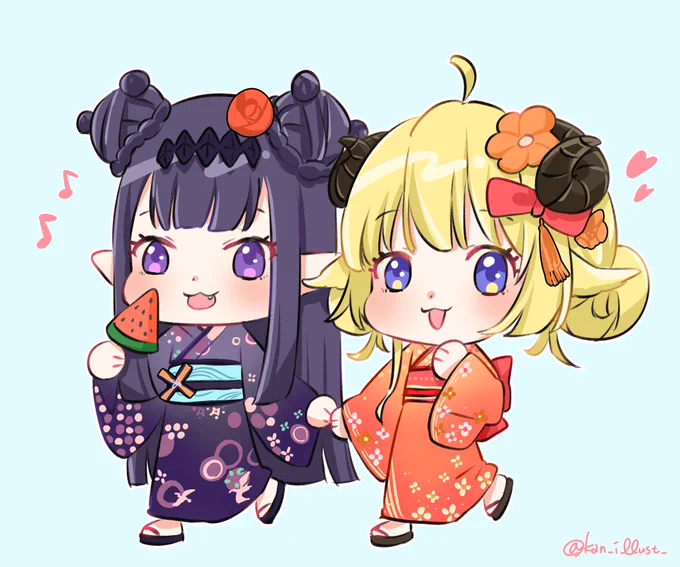 お祭りに行こう～#ホロ鯖夏祭り #つのまきあーと #inART 