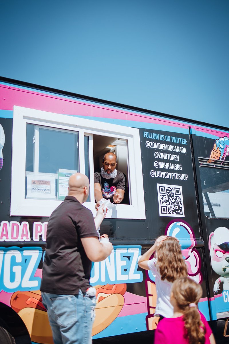 ZombieMobCanada's tweet photo. A little sneak peak from our event @bombardierjets ! What a day ! Thanks for having us ! We will be back next year ! 

More to come 👀 

@ZinuToken 
@ladycryptoshop 
@mahran386 

🧟🐕🌭🍦🧟🐕🌭🍦🧟🐕🌭🍦🧟🐕🌭🍦🧟🐕🌭🍦🧟🐕🌭🍦🧟🐕🌭🍦

#dombiedawgznconez #ZINU #zombiemob #ZMC https://t.co/ZBKhY47cbn