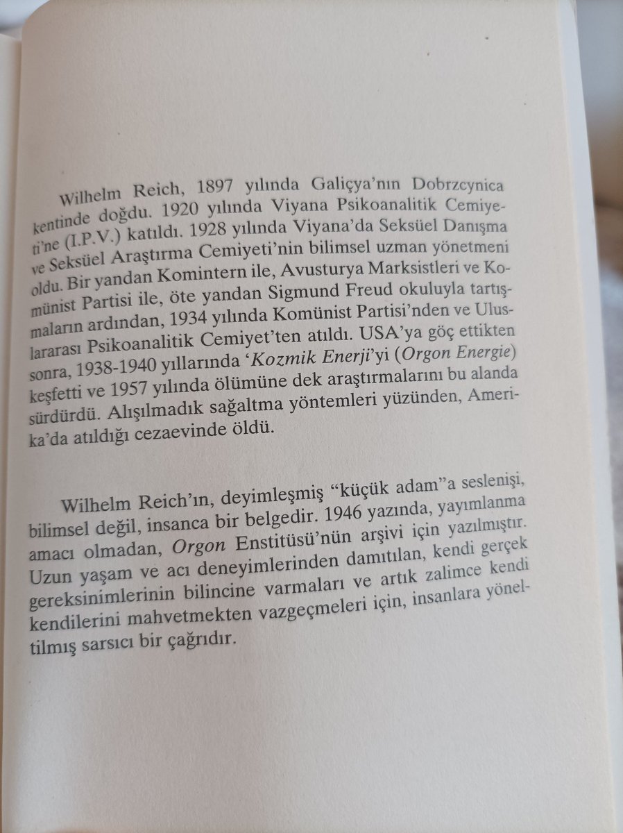 blabla8080's tweet photo. Wilhelm reich; dinle, küçük adam ♥️♥️♥️ https://t.co/qj6dQnqs8P