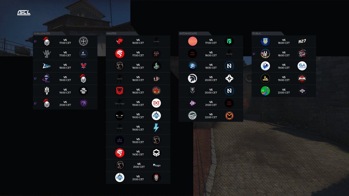 scleague_net's tweet photo. 🔵TODAY'S MATCHES (29/8)

Stepping into the 3rd week of Regular season with some exciting matches. Tune in to the streams below and follow the teams journeys! 🔥

📺: https://t.co/pf3HI1ieQi
📺: https://t.co/P9WWJKa0c5
🗣️: @flamboyant__cs @ZolaSMH @Cmd64CSGO https://t.co/JhUixga4QS