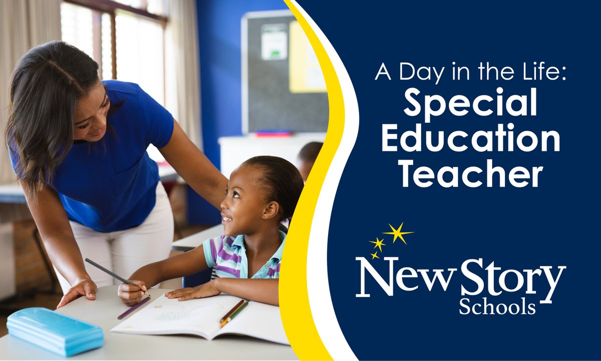 Special education teachers at New Story Schools and Rivermont play a vital role in shaping the minds of our students and nurturing them for a brighter tomorrow. Read more about a day in the life of a special education teacher at our schools: hubs.la/Q01kYMn20